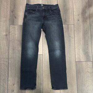 7 For All Mankind Men’s Dark Wash Jeans Sz 32
